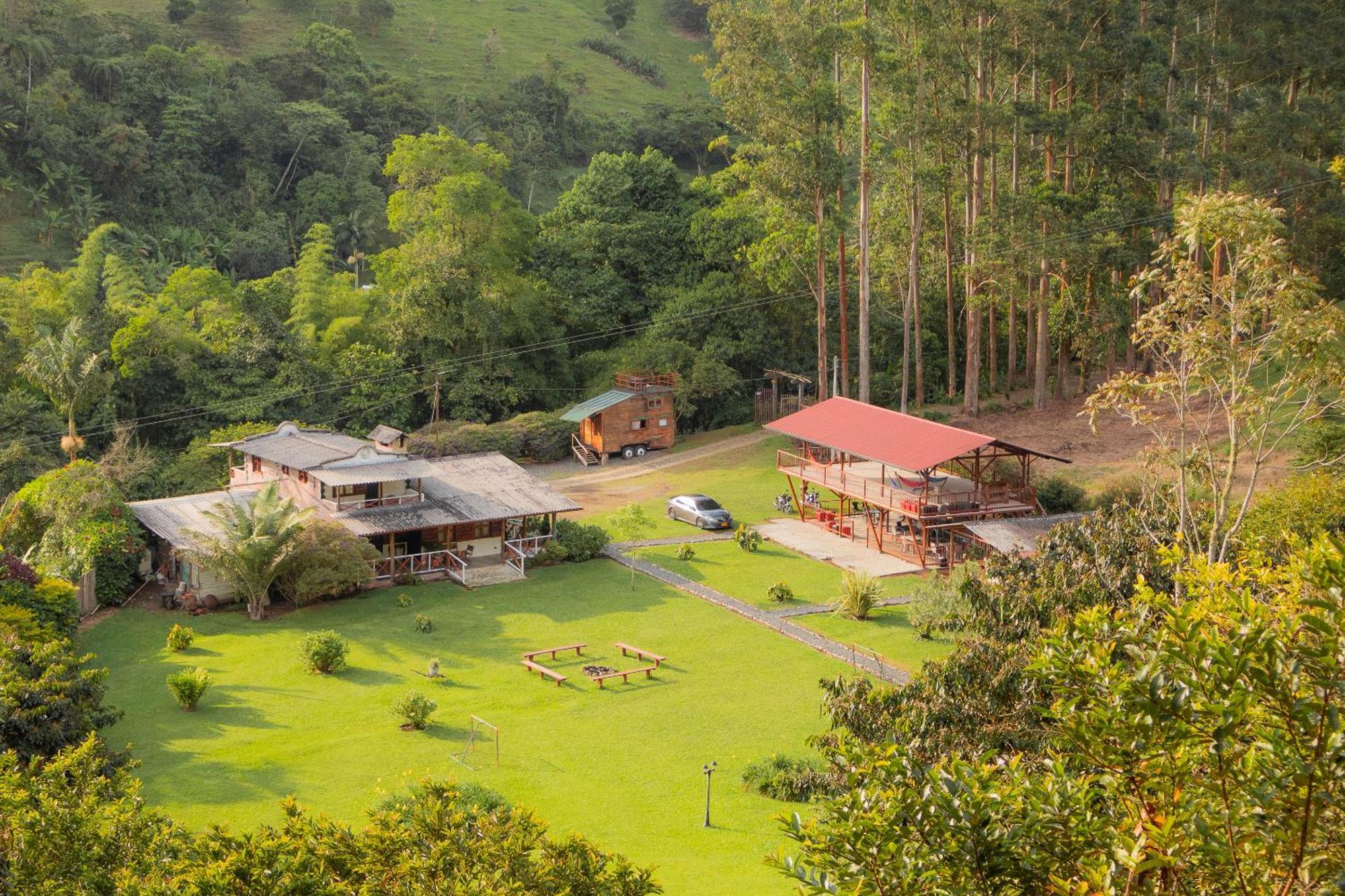 Riverside La Masia Ecohotel Quindio Exterior foto